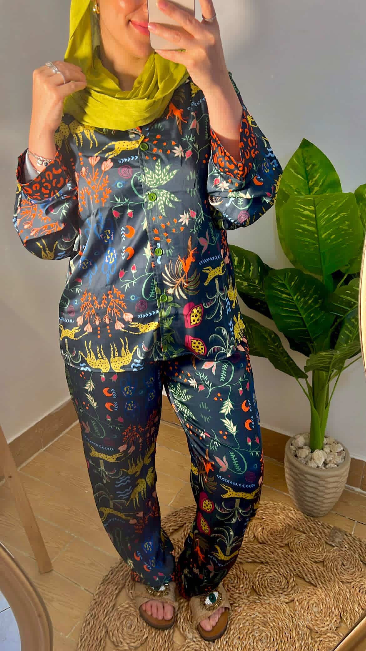 Luxurious Satin Pajamas