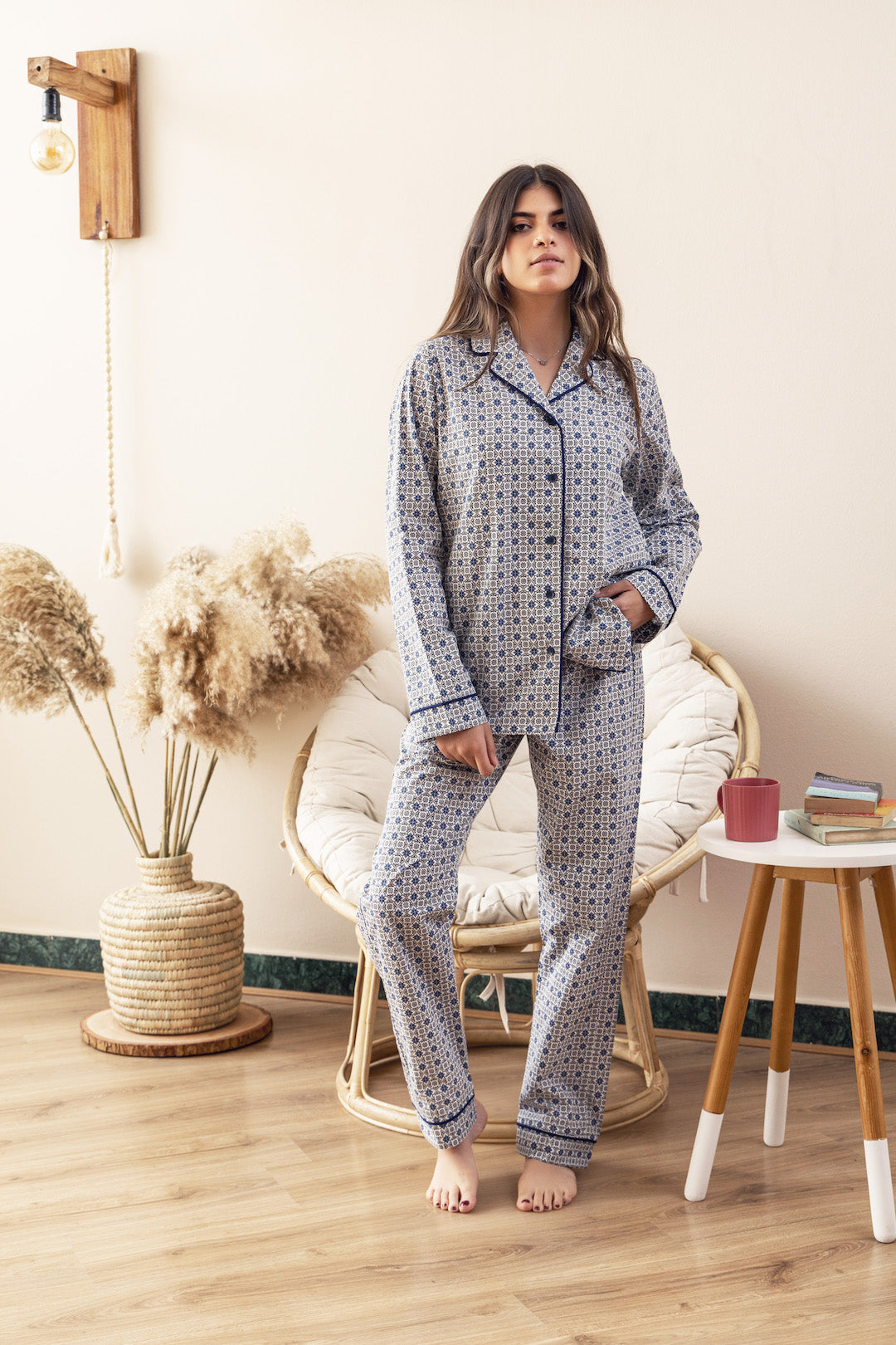 Classic Buttoned PJ