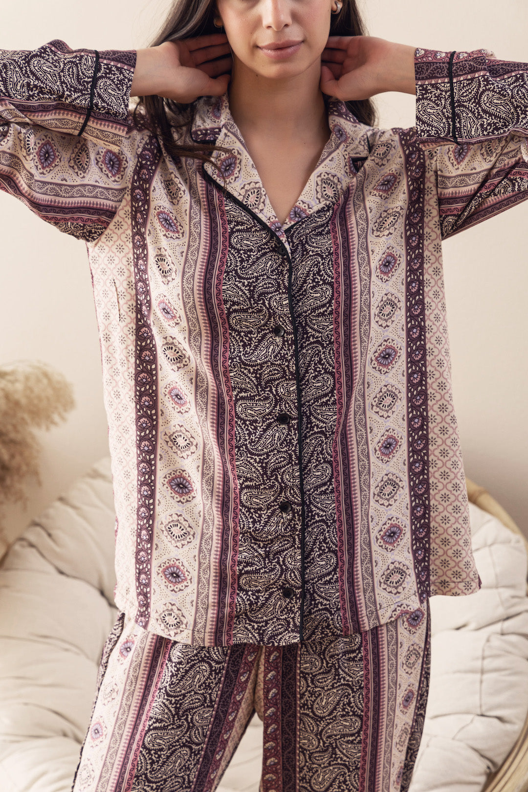 classic Buttoned PJ
