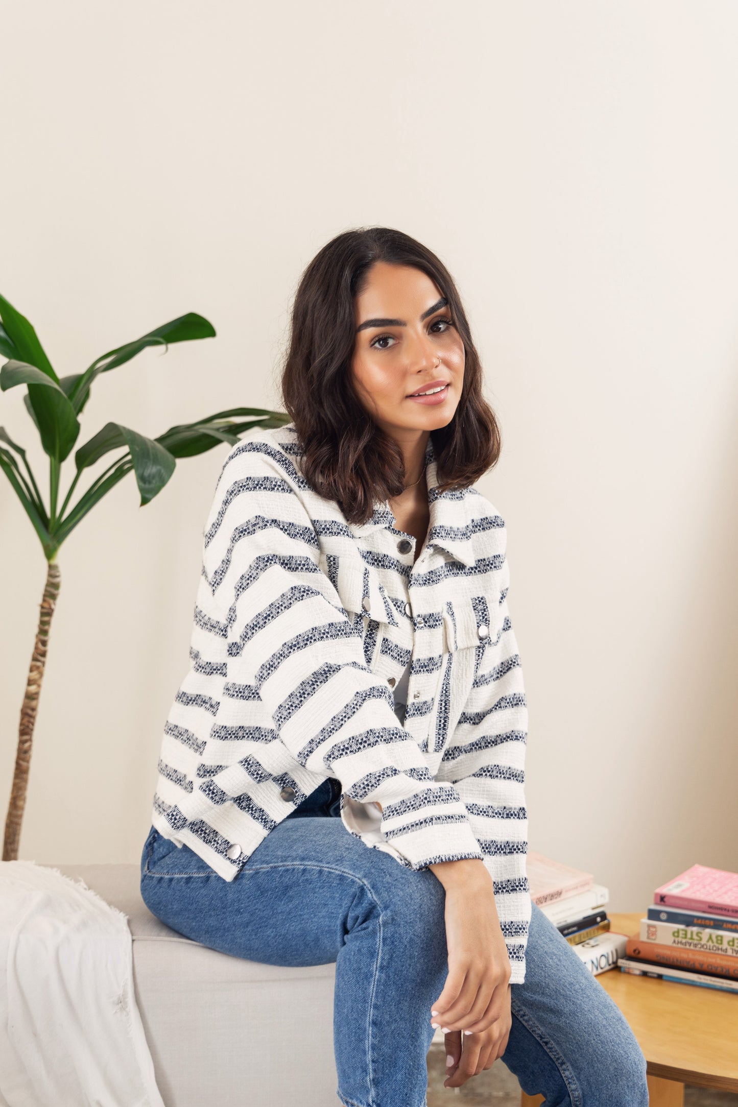 White Pocket Jacket