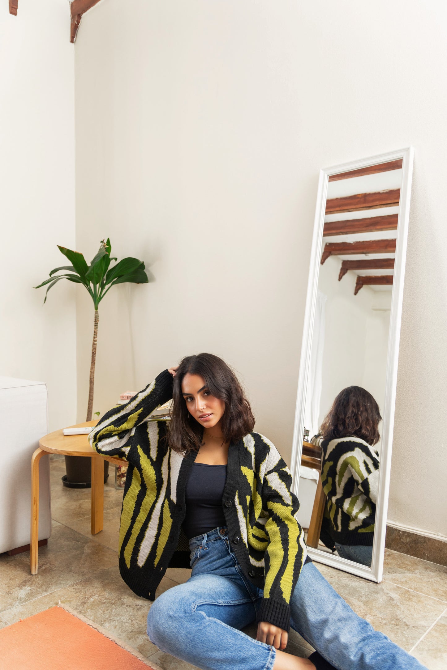 Black Vintage Cardigan