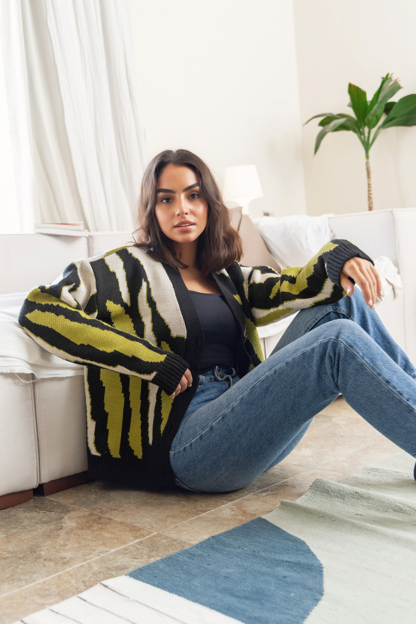Black Vintage Cardigan