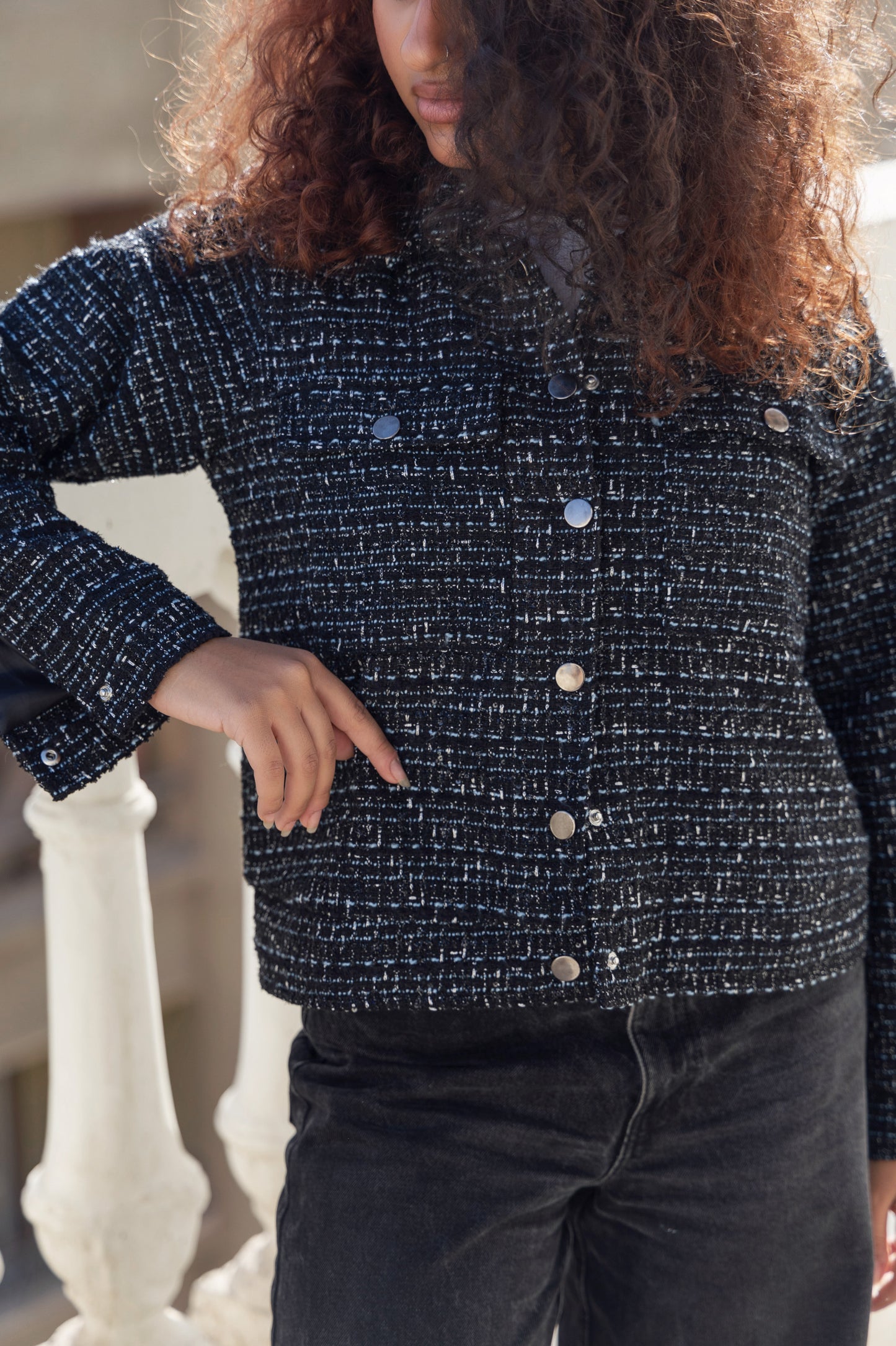 Black Pocket Jacket