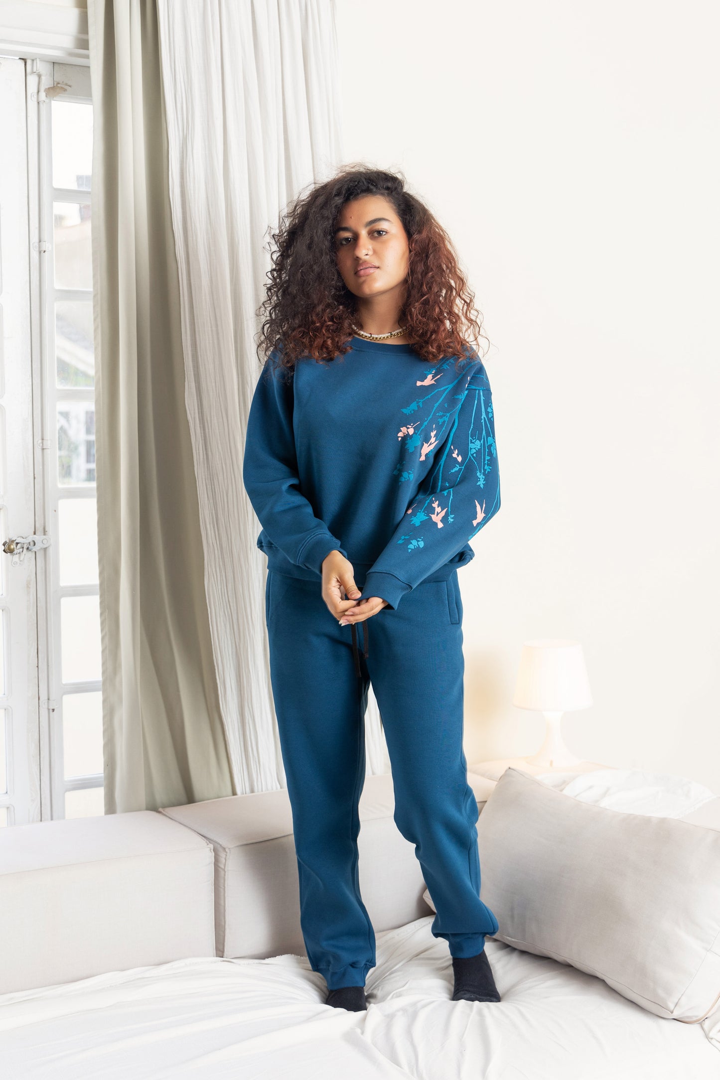 Pants Pajama Set - Petroleum
