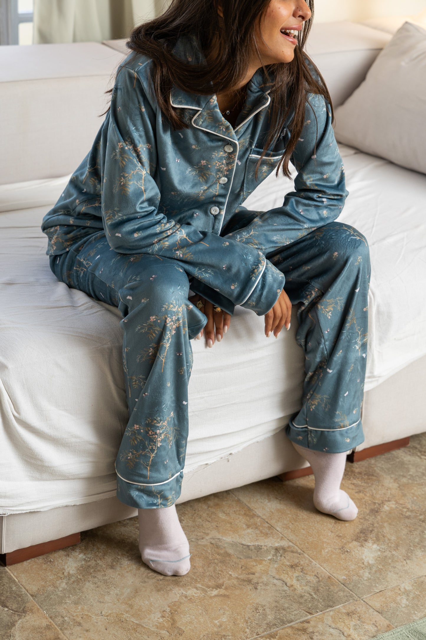 Genzary printed Buttoned PJ
