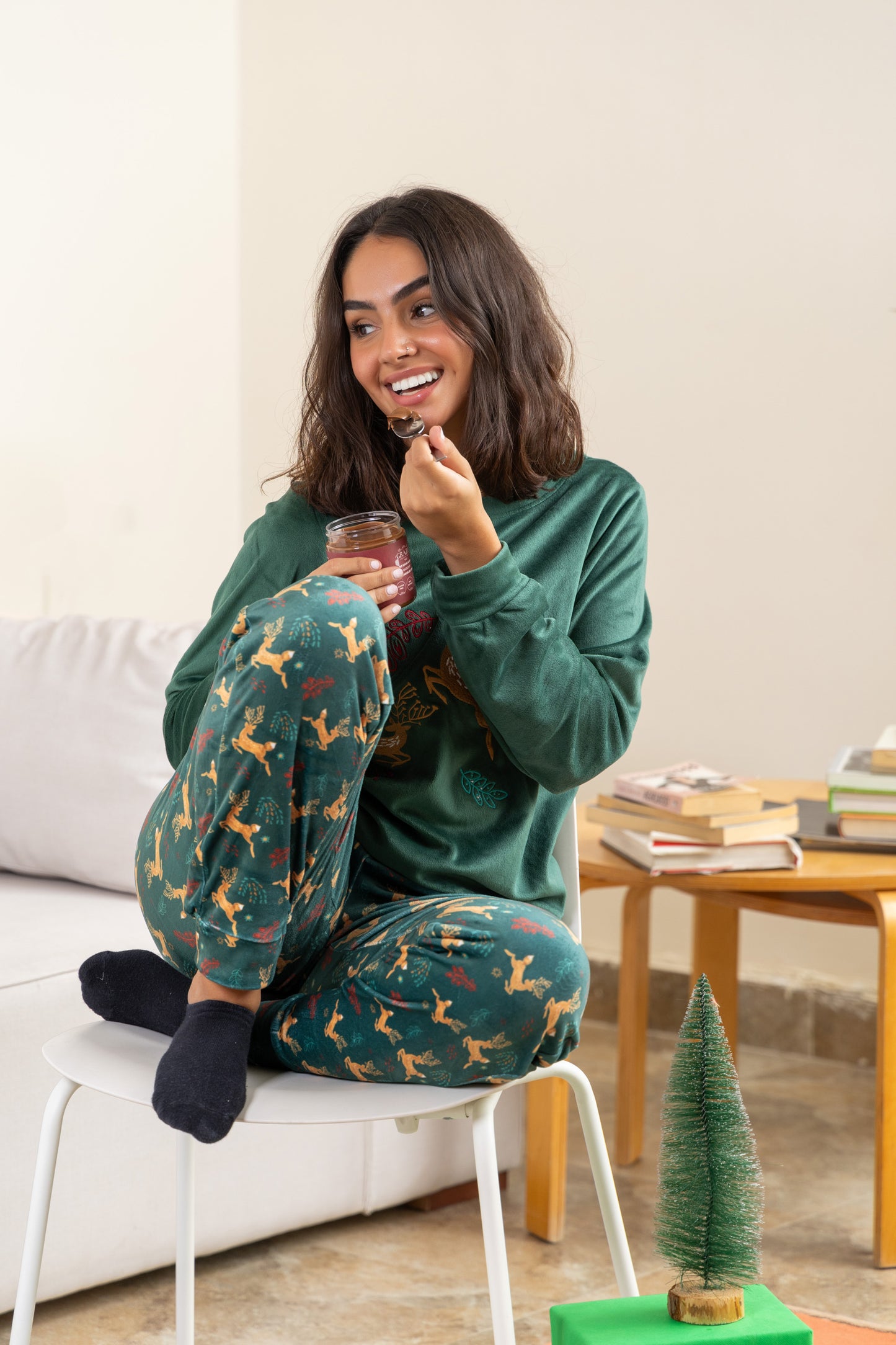 Green Christmas Winter PJ
