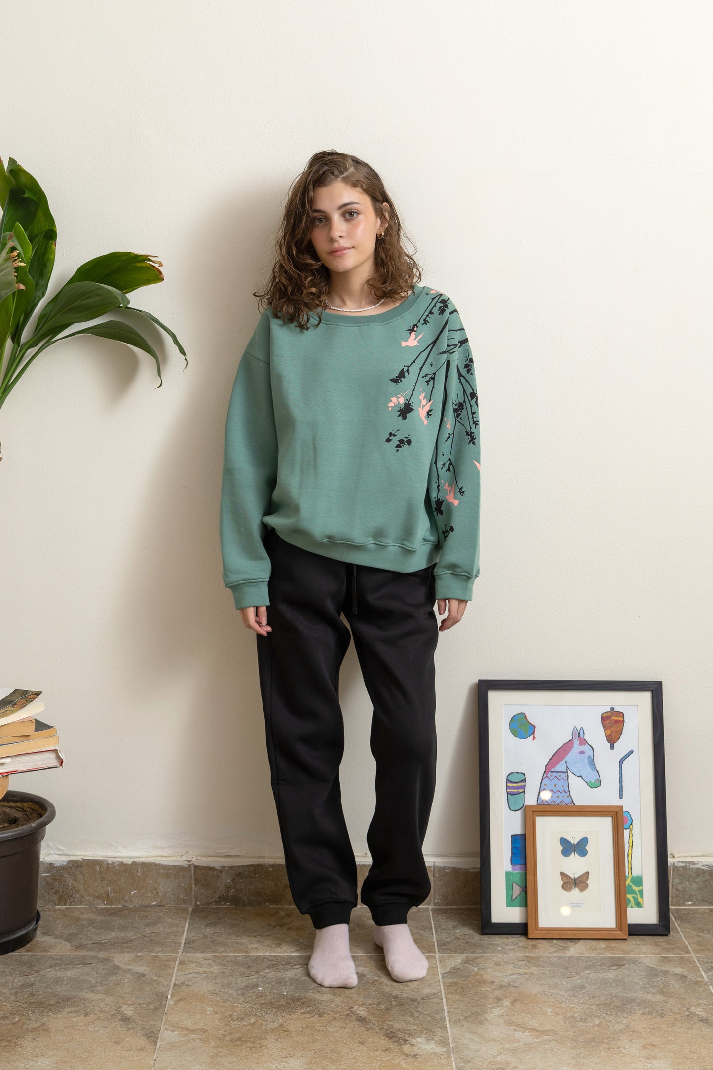 Pants Pajama Set - Pistachio