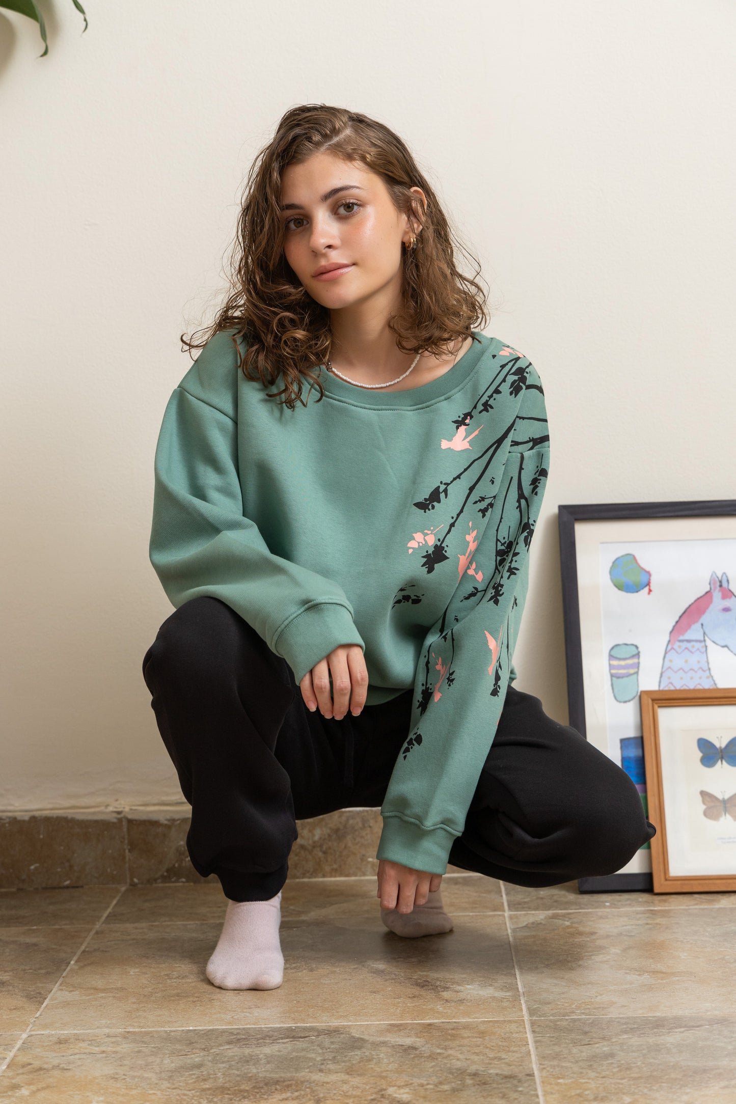 Pants Pajama Set - Pistachio