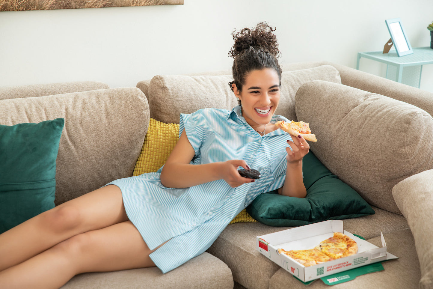 Buttoned Nightshirt - Green