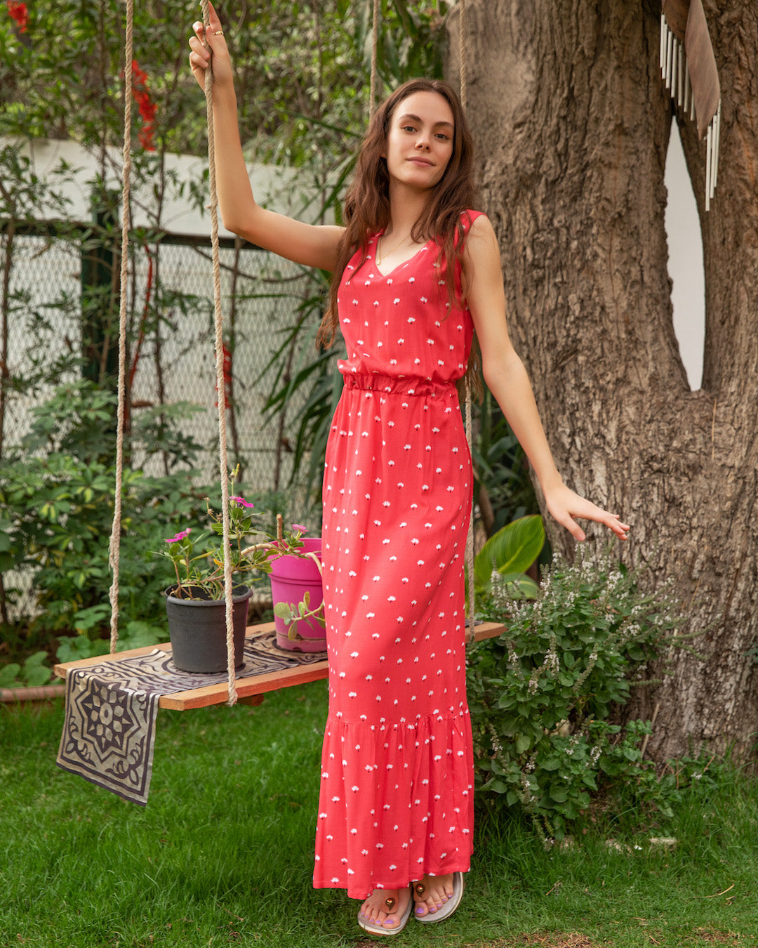 Long Dress - Fuchsia