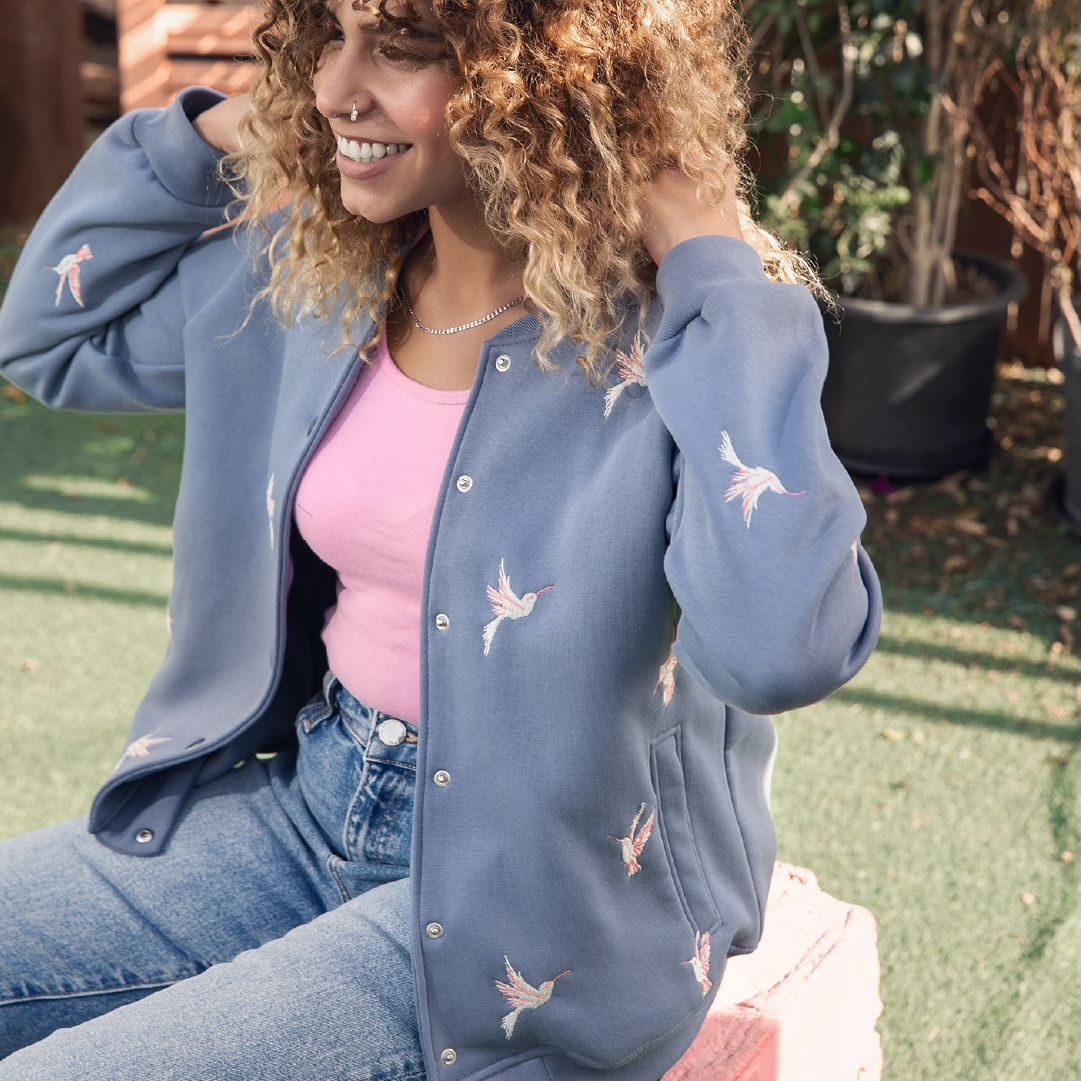 Bomber Jacket - Light indigo