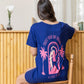Navy Half sleeve Nightshirt