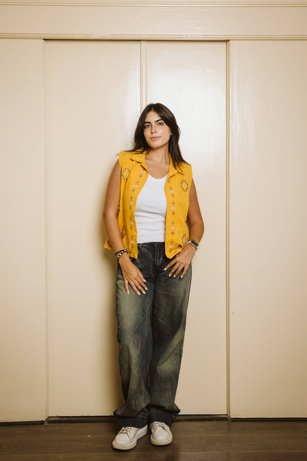 Mustard Sunny Breeze Vest