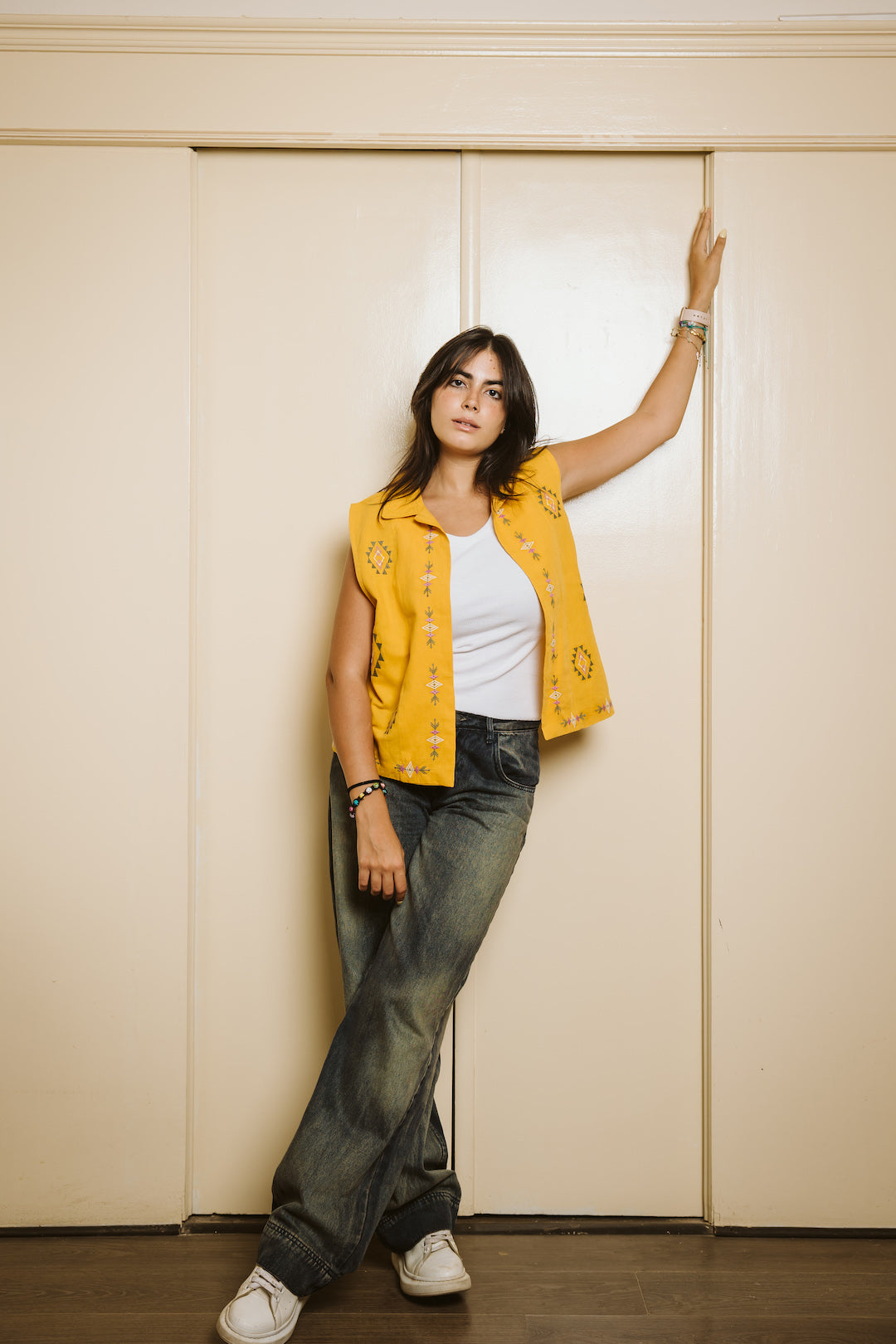 Mustard Sunny Breeze Vest