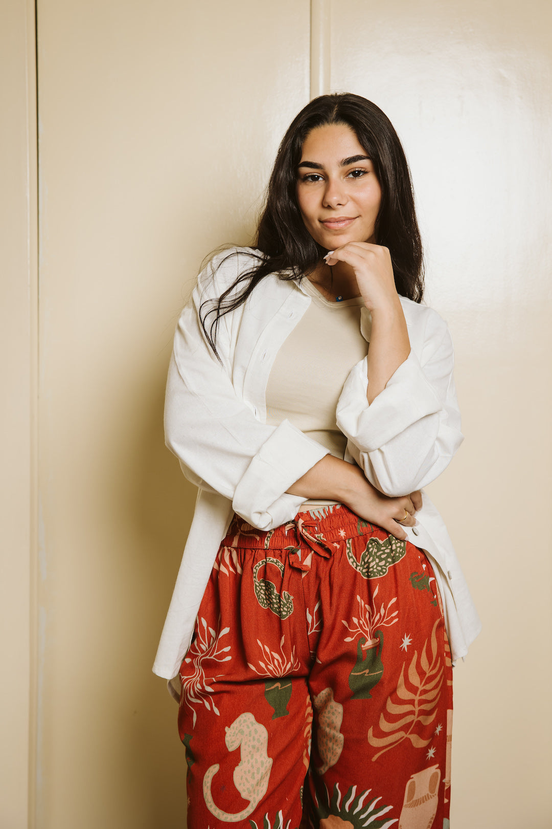 White Breeze On Through Linen Shirt