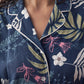 Floral Buttoned PJ