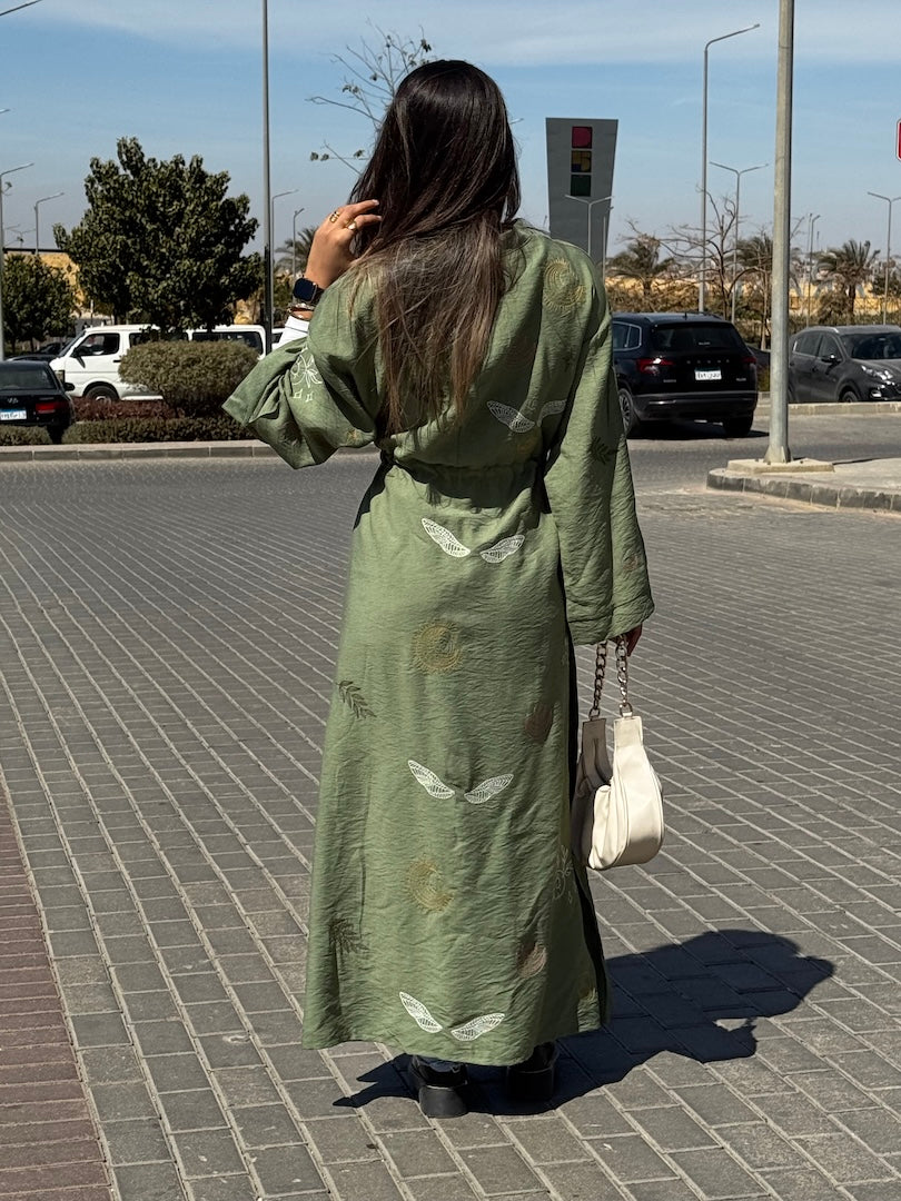 Maxi Embroidered Dress
