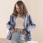 Bomber Jacket - Light indigo