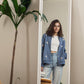Bomber Jacket - Light indigo