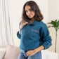 Oversized Sweatshirt - Petroleum