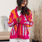 Fucshia Vintage Cardigan