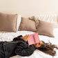 Black Plain Buttoned PJ