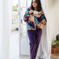 Purple Pajama Jacket