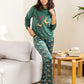 Green Christmas Winter PJ