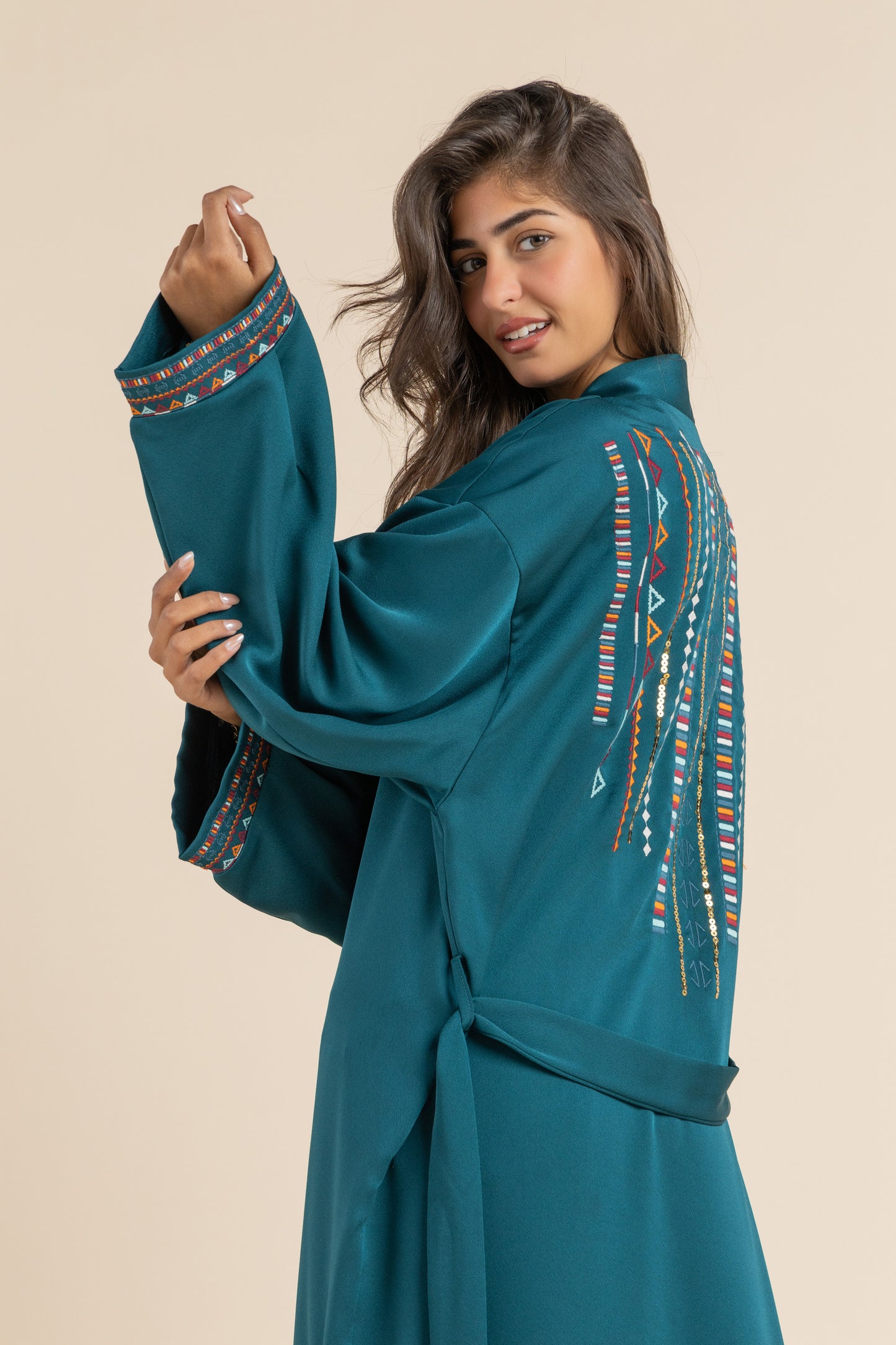 Genzary Ethereal Crepe cardigan