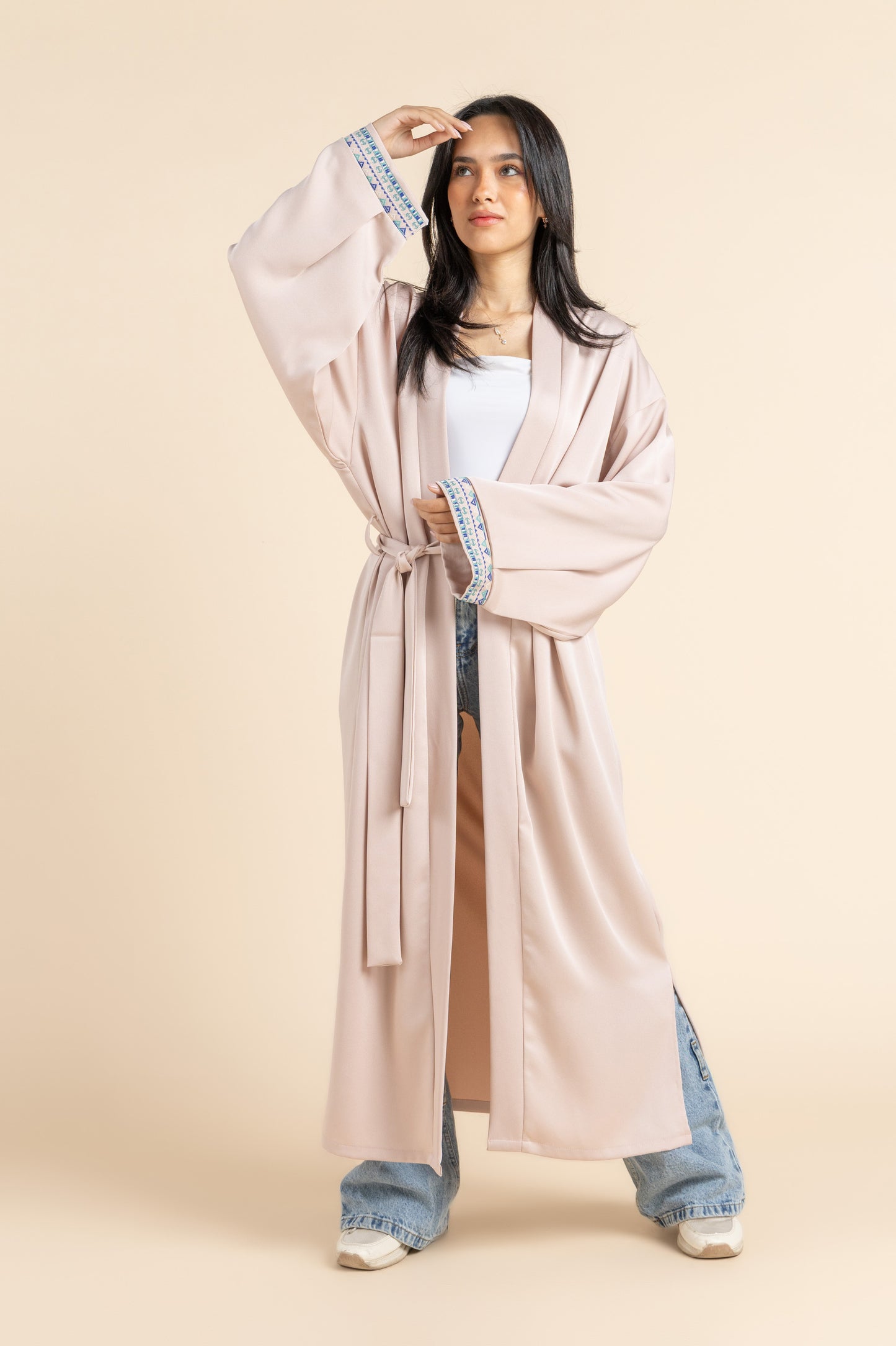 Cashmere Ethereal Crepe cardigan