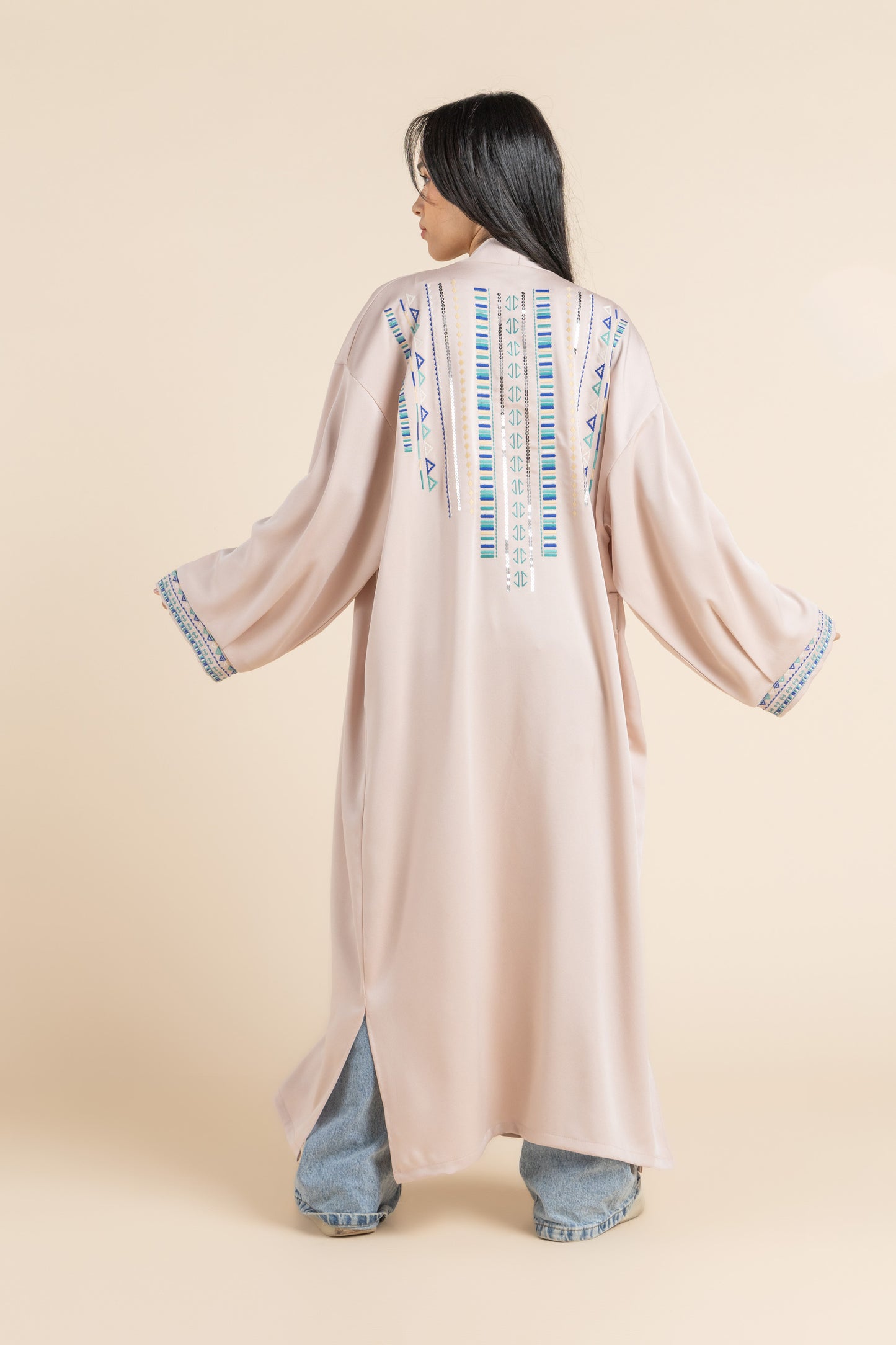 Cashmere Ethereal Crepe cardigan