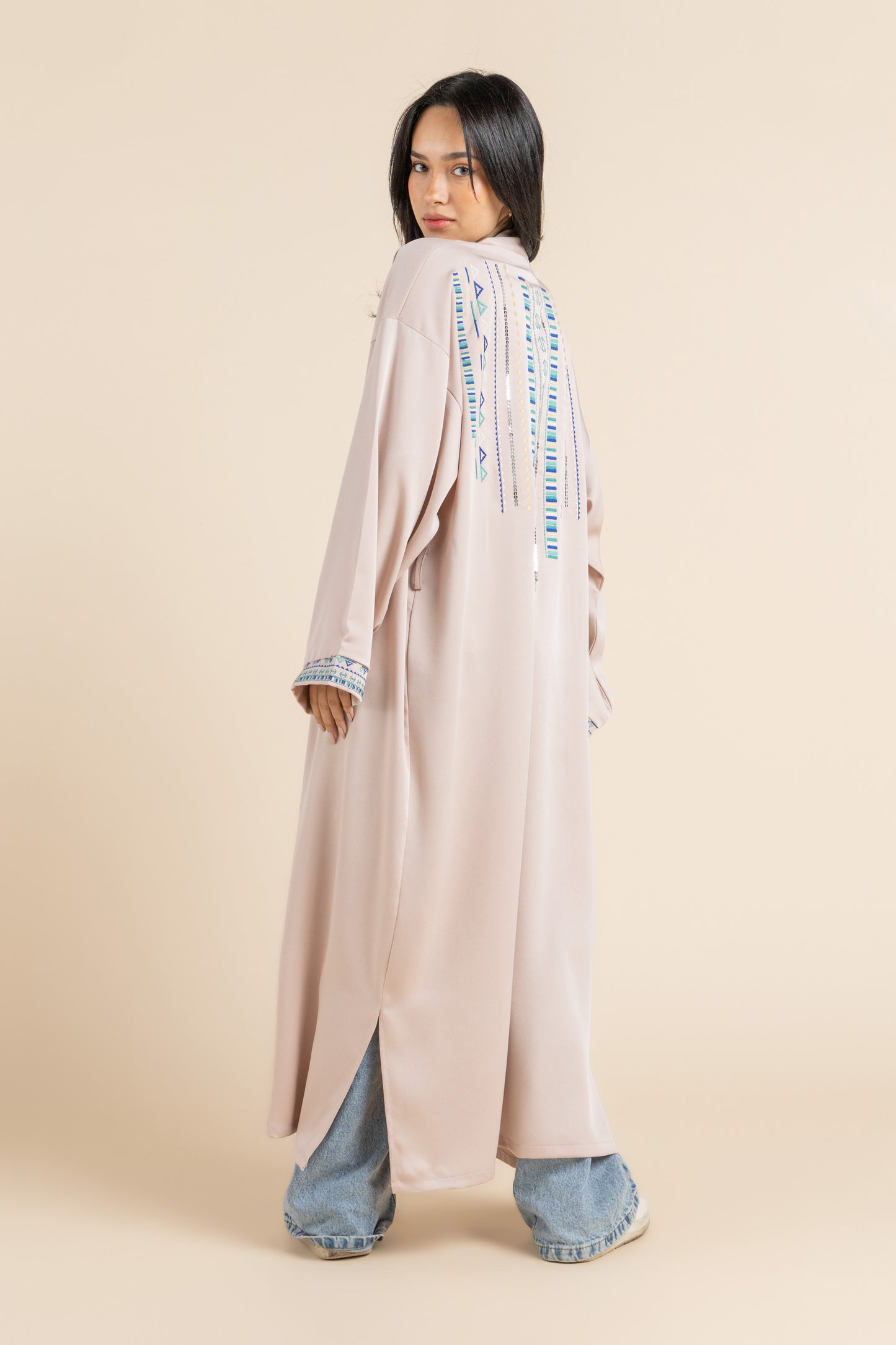 Cashmere Ethereal Crepe cardigan