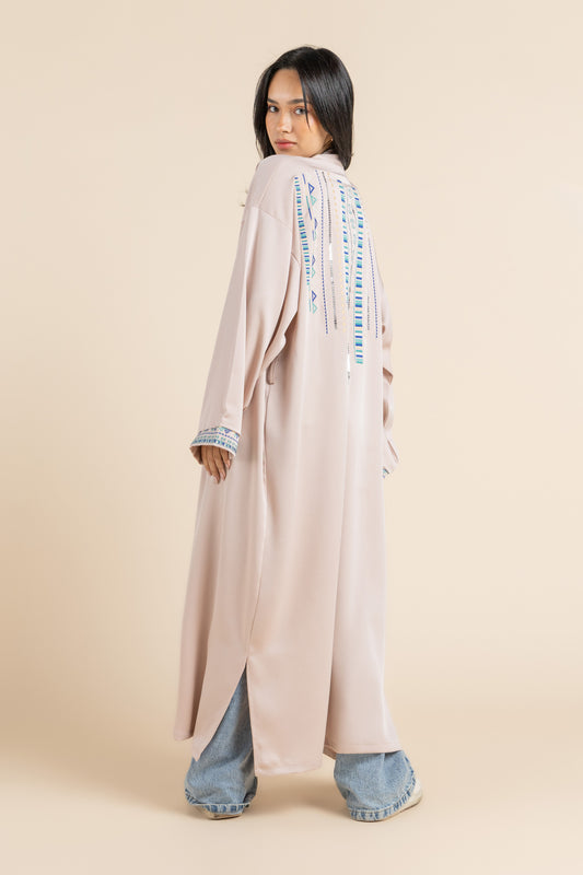 Cashmere Ethereal Crepe Kaftan