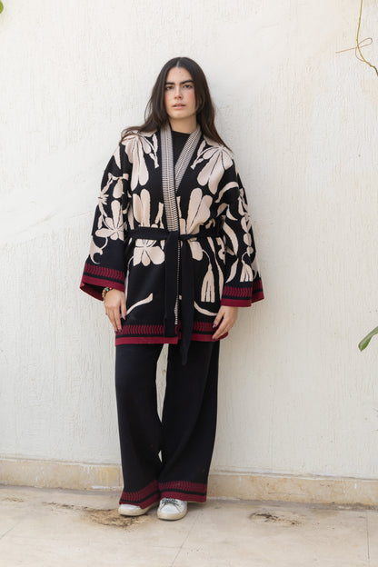 Black Knit Pants