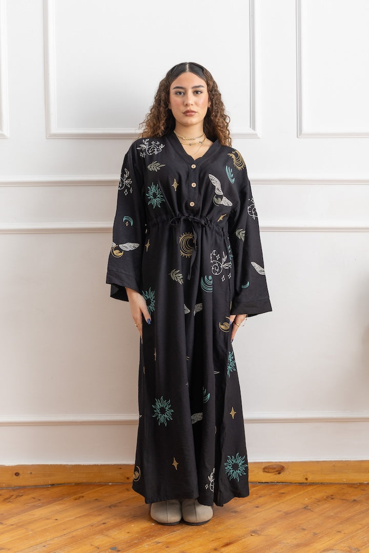 Maxi Embroidered Dress