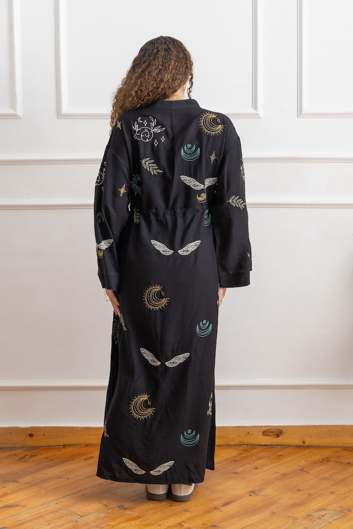 Maxi Embroidered Dress