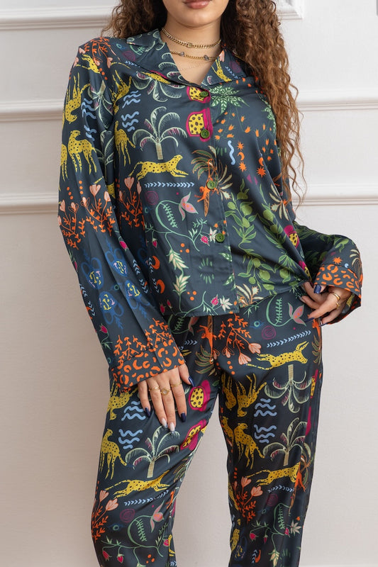 Luxurious Satin Pajamas