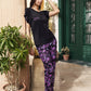 Black Top and Pants Pajama
