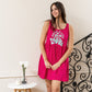 Burgundy Bow Shoulder Nightshirt