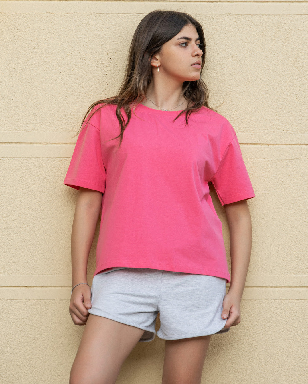 Fuschia Top and Short Pajama - Callista