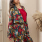 Kimono PJ Half Sleeve Top - Petroleum