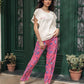 Off-White Top and Pants Pajama