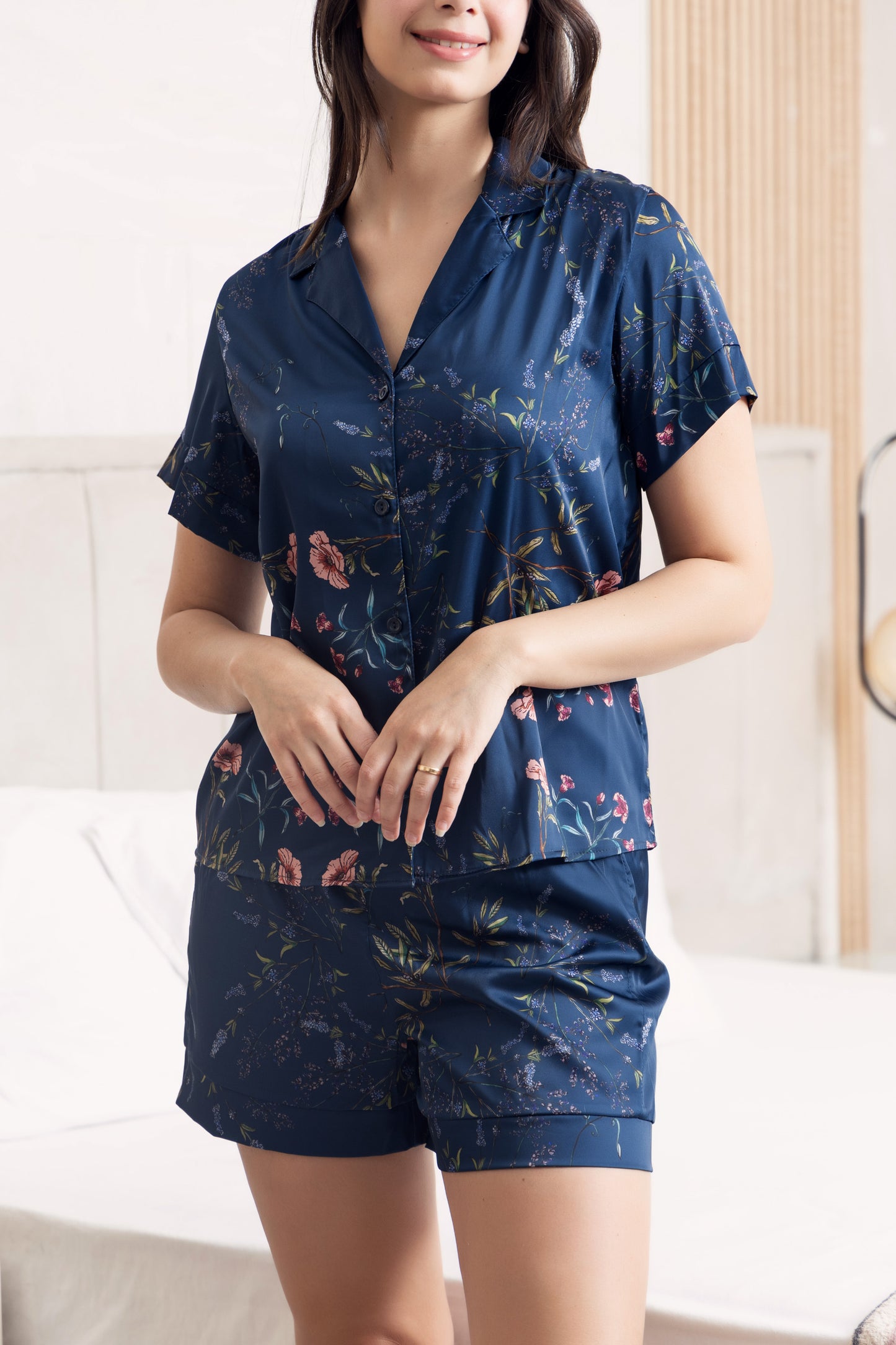 Haze Petal Short Pajama Set