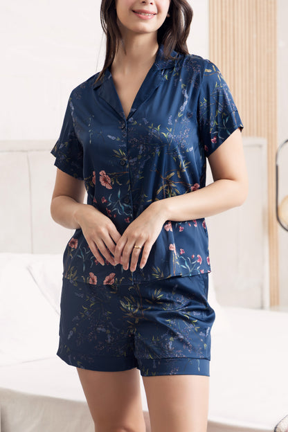 Haze Petal Short Pajama Set