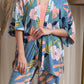 Kimono PJ Set Strap Top - Mint