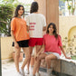 Orange Top and Short Pajama