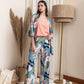 Kimono PJ Set Strap Top - Mint