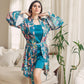Genzary Satin Robe and Gown