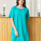 Fayrouz Half sleeve Nightshirt