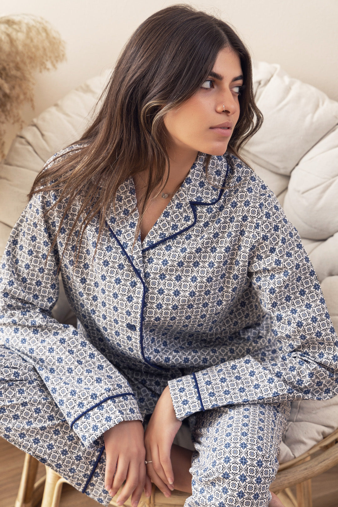 Classic Buttoned PJ